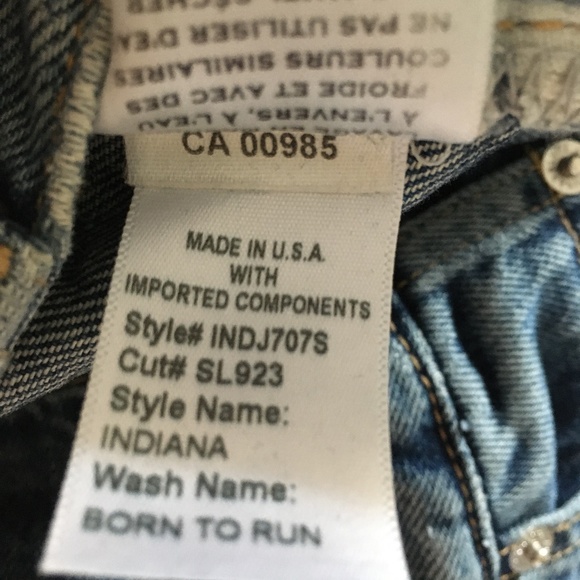 SLVRLAKE Indiana Born To Run Super High Rise Flare Jeans 30 - Picture 7 of 10